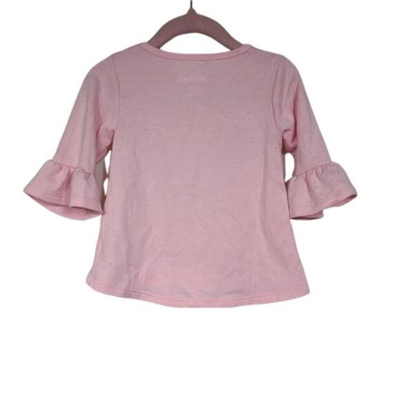 Disney Minnie Just Adorable Bell Sleeve Pink Toddler Girl Shirt 2T - Picture 2 of 5